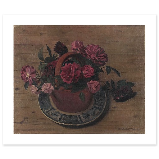 Red roses (canvas without frame)