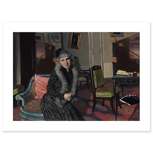 Madame Alexandre Bernheim, née Henriette Adler, femme du marchand de tableaux (affiches d'art)