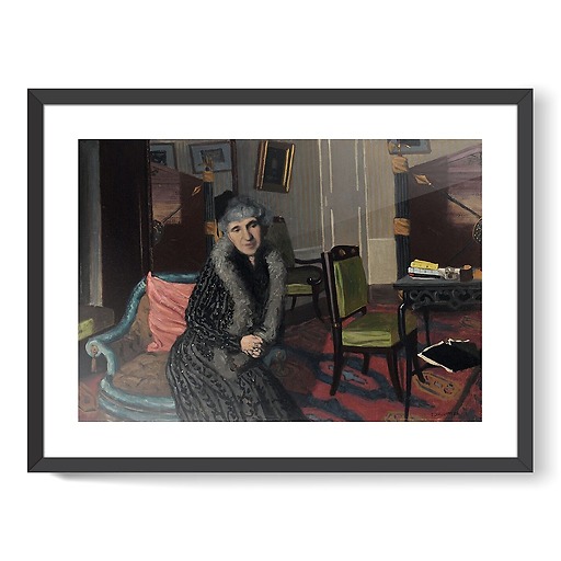 Mrs Alexandre Bernheim, born Henriette Adler, wife of the art dealer (framed art prints)