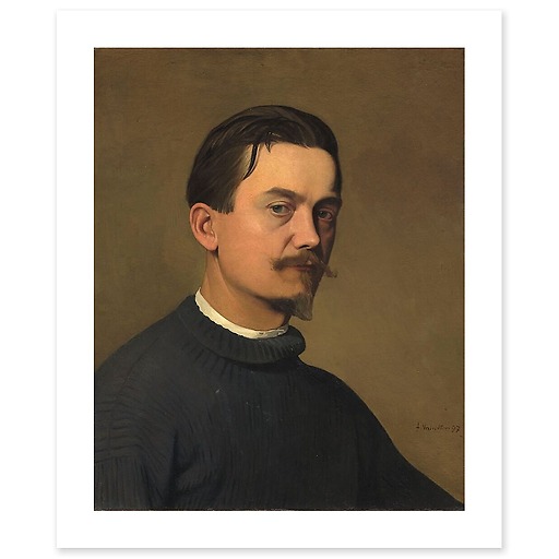 Self-portrait (canvas without frame)