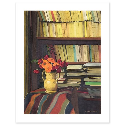 The library (canvas without frame)
