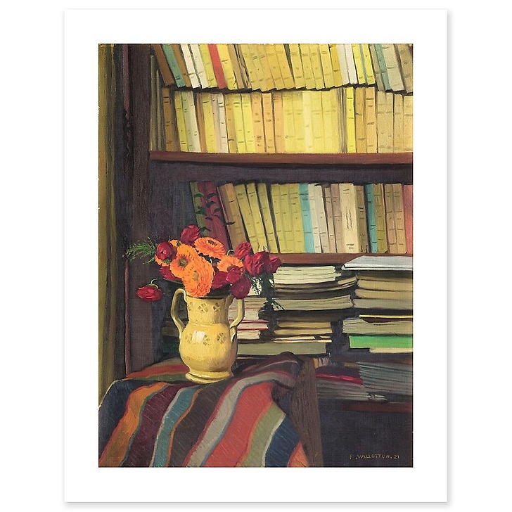 La bibliothèque (toiles sans cadre)