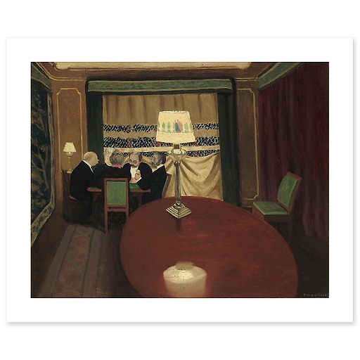 The Poker (canvas without frame)