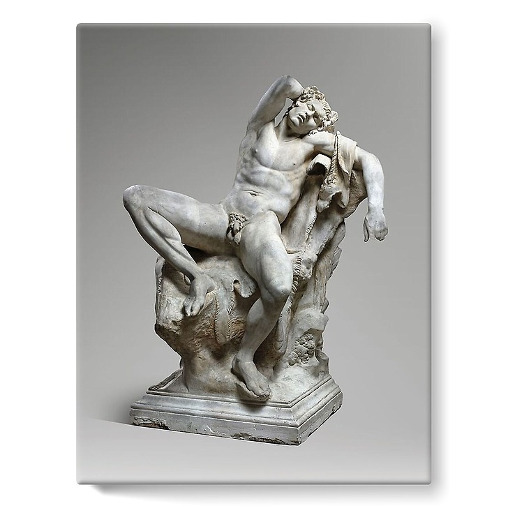 Barberini fauna, after an original kept in Germany at the Munich Glytopheque Library (stretched canvas)