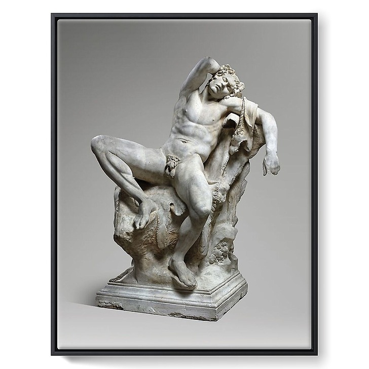 Faune Barberini, d'apès un original conservé en Allemagne à la glytopthèque de Munich (toiles encadrées)