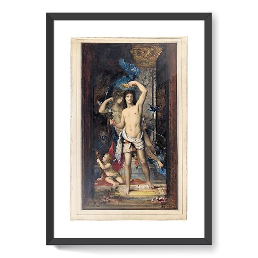 The Young Man and Death (framed art prints)