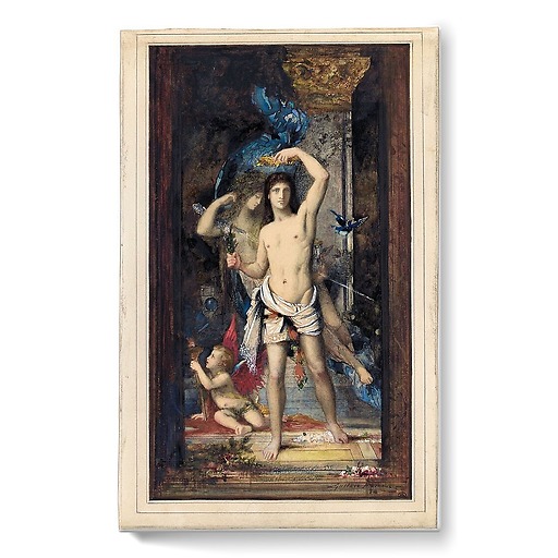 The Young Man and Death (stretched canvas)
