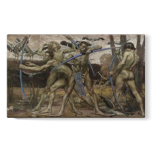 The Archery Shooters (stretched canvas)