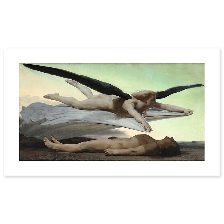 Equality before death (canvas without frame)