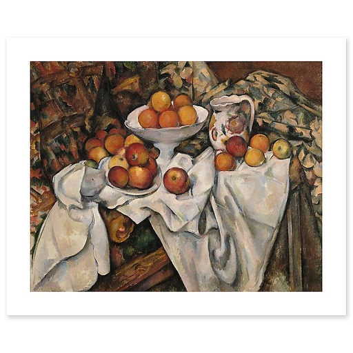 Apples and oranges (canvas without frame)