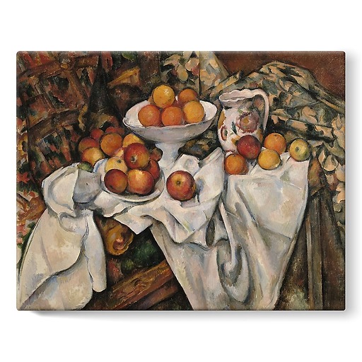 Apples and oranges (stretched canvas)