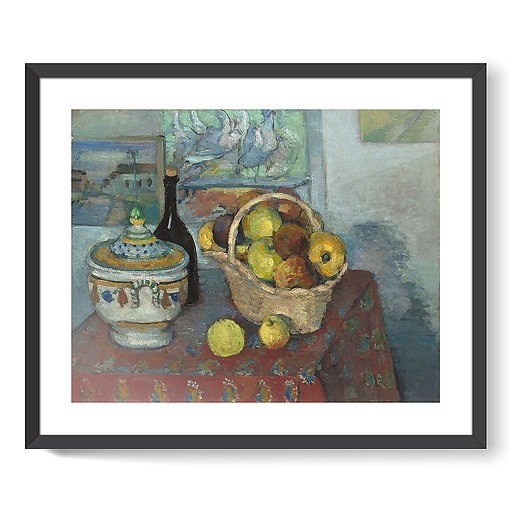 Still life with a soup tureen (framed art prints)