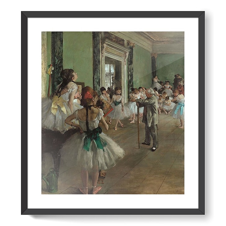 The Ballet Class (framed art prints)