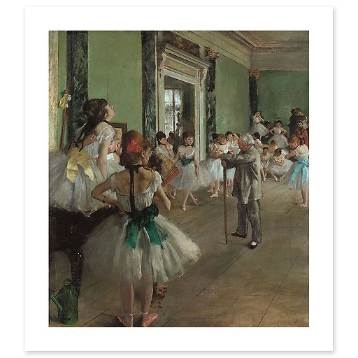 The Ballet Class (canvas without frame)