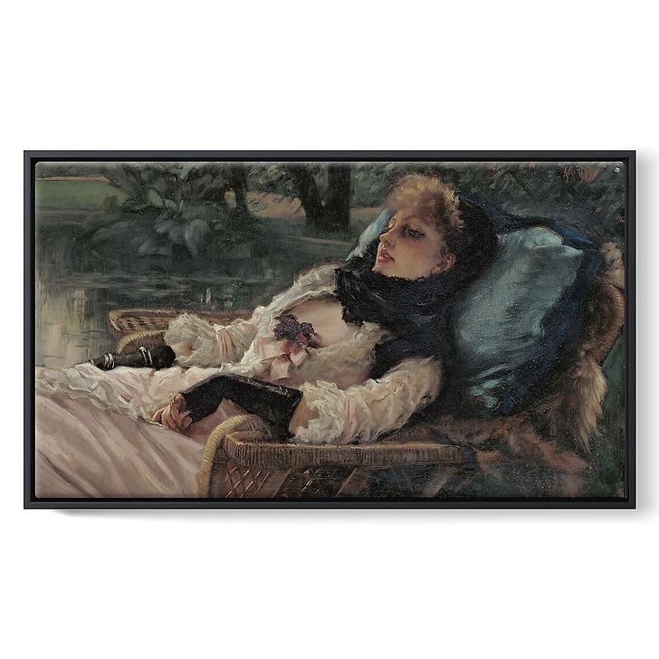 The dreamer (Summer evening) (framed canvas)