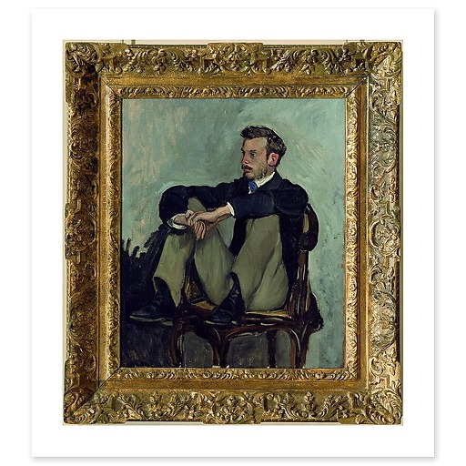Pierre-Auguste Renoir (1841-1919), painter (canvas without frame)