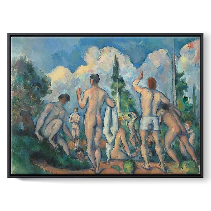 Baigneurs (toiles encadrées)