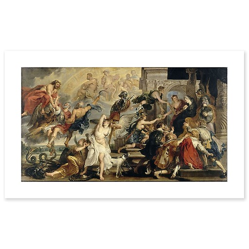 The Apotheosis of Henry IV and the proclamation of the Regency of Marie de Médicis, May 14, 1610 (art prints)