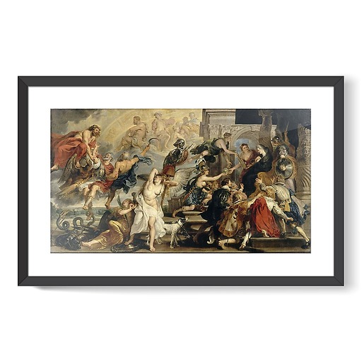 The Apotheosis of Henry IV and the proclamation of the Regency of Marie de Médicis, May 14, 1610 (framed art prints)