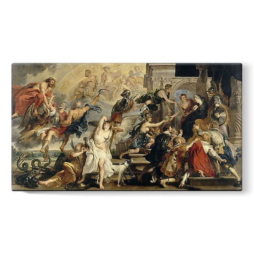 The Apotheosis of Henry IV and the proclamation of the Regency of Marie de Médicis, May 14, 1610 (stretched canvas)