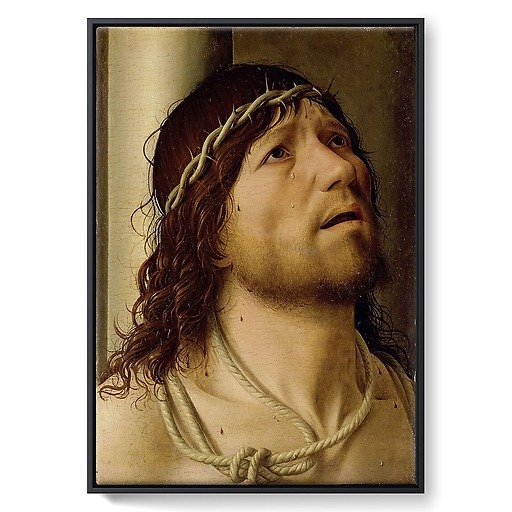 The Christ to the column (framed canvas)