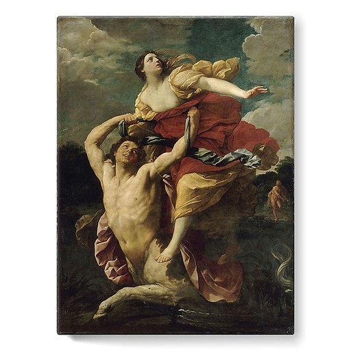 Dejanire kidnapped by the centaur Nessus (stretched canvas)
