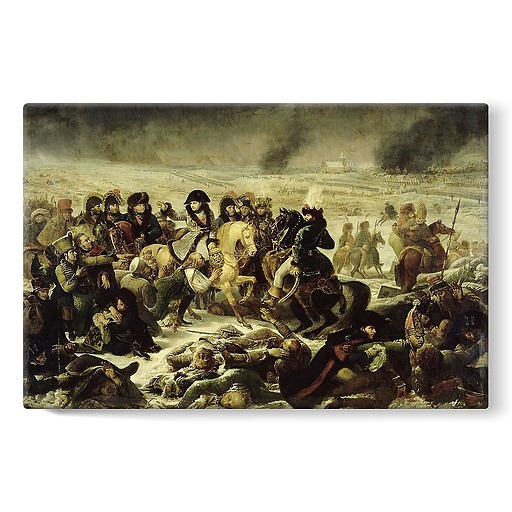 Napoléon Ier sur le champ de bataille d'Eylau (9 février 1807) (toiles sur châssis)