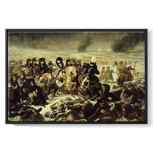 Napoleon I on the battlefield of Eylau (February 9, 1807) (framed canvas)