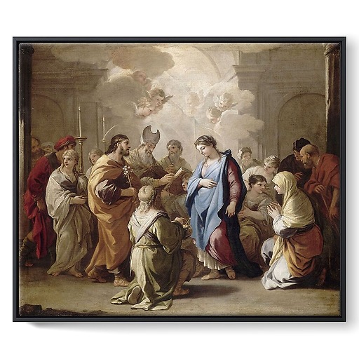 The Marriage of the Virgin Mary (framed canvas)