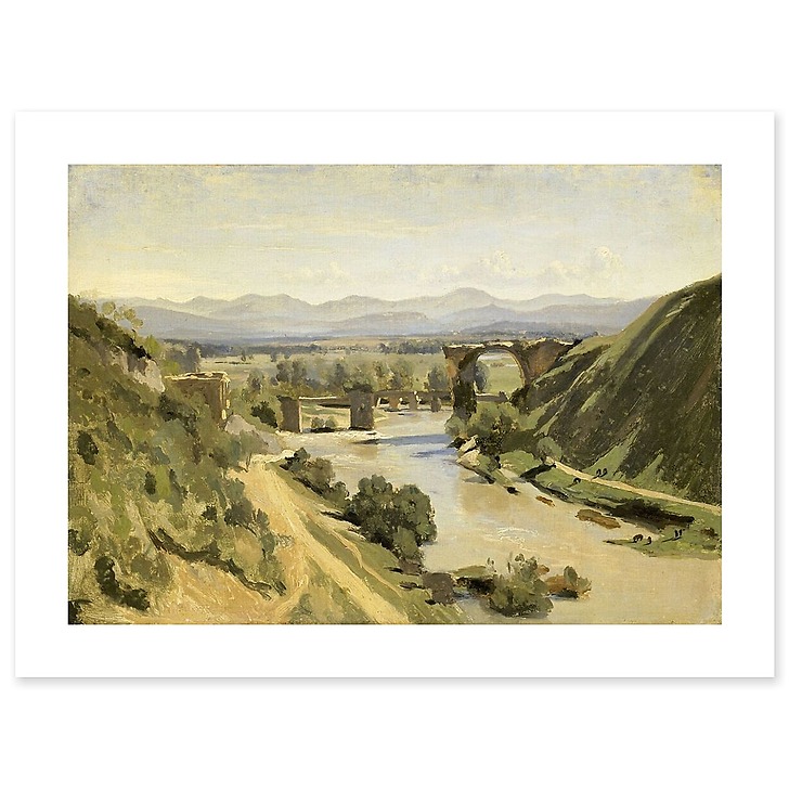 The Narni Bridge (canvas without frame)