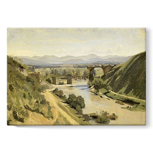 The Narni Bridge (stretched canvas)