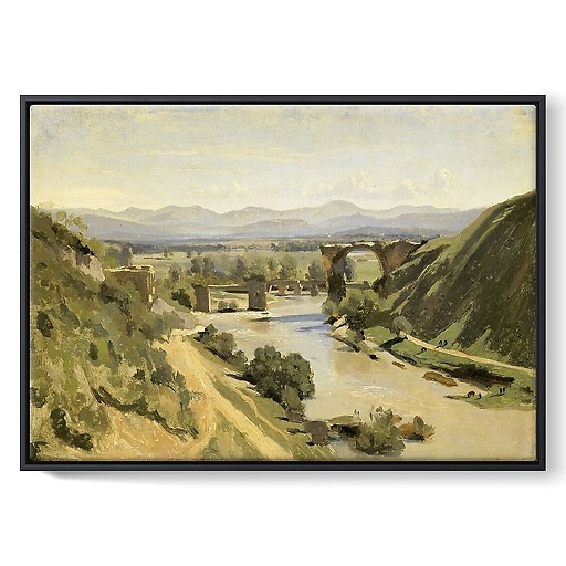 The Narni Bridge (framed canvas)