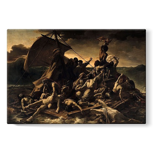 The Raft of the Medusa (stretched canvas)