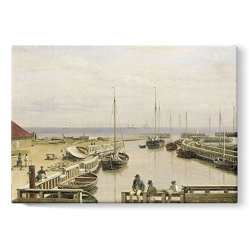 Dragor Port (Denmark) (stretched canvas)
