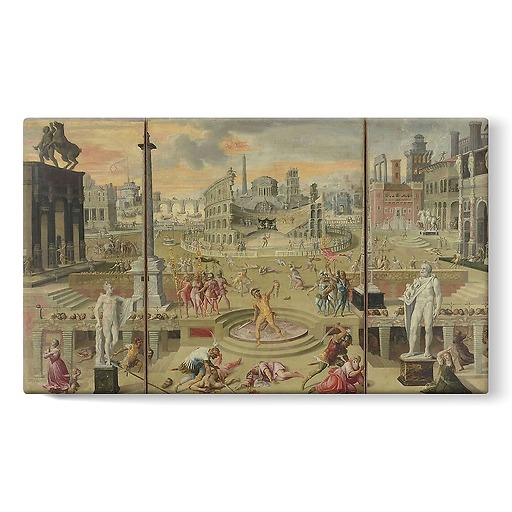 The Triumvirate Massacres (stretched canvas)