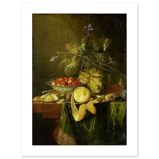 Still-life with Peeled Lemon (canvas without frame)