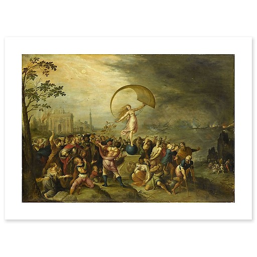 Allegory of Fortune (canvas without frame)