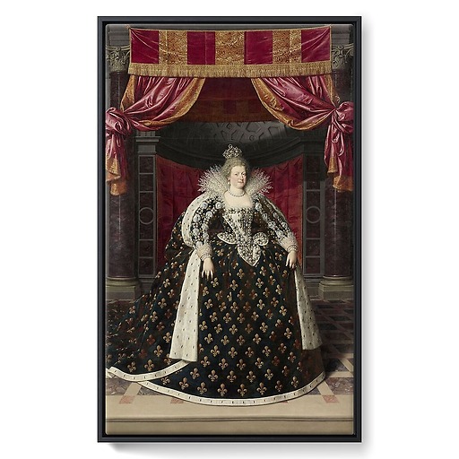 Marie de Médicis, Queen of France (framed canvas)