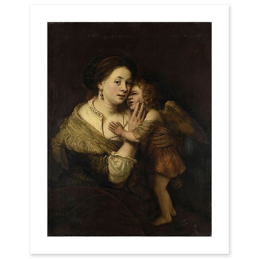 Hendrickje Stoffels in Venus (canvas without frame)