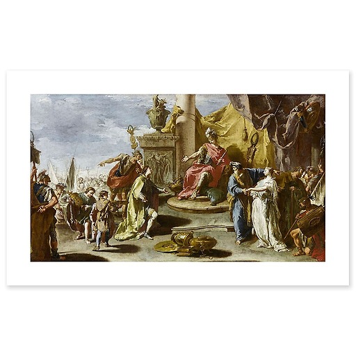The Continence of Scipio (art prints)