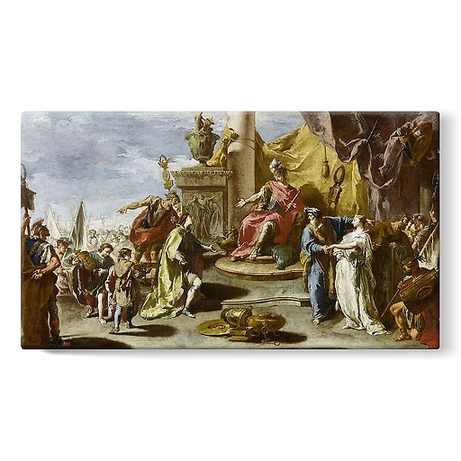 The Continence of Scipio (stretched canvas)