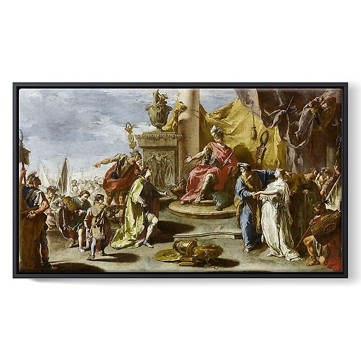 The Continence of Scipio (framed canvas)