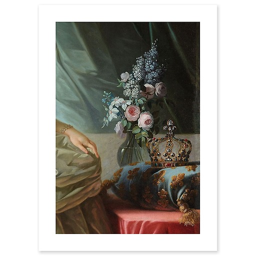 Marie-Antoinette de Lorraine-Habsbourg, Archduchess of Austria, Queen of France (canvas without frame)