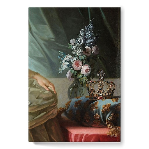 Marie-Antoinette de Lorraine-Habsbourg, Archduchess of Austria, Queen of France (stretched canvas)
