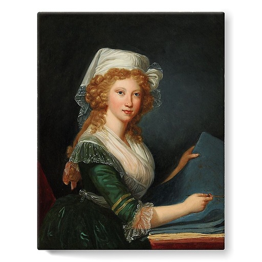 Louise-Marie-Amélie-Thérèse, Princess of the Two Sicilies (stretched canvas)