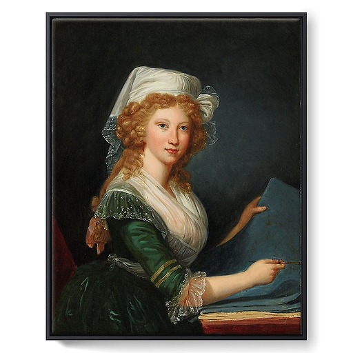 Louise-Marie-Amélie-Thérèse, Princess of the Two Sicilies (framed canvas)