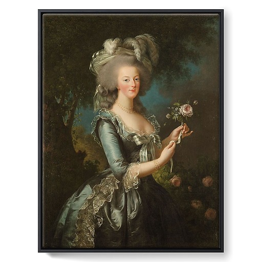 La reine Marie-Antoinette dit "à la Rose" (toiles encadrées)