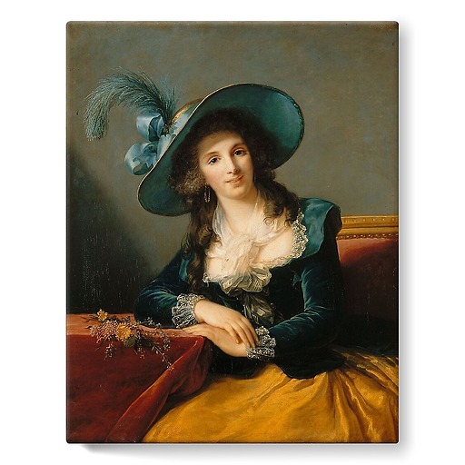 Antoinette-Elisabeth-Marie d'Aguesseau, Countess of Ségur (stretched canvas)