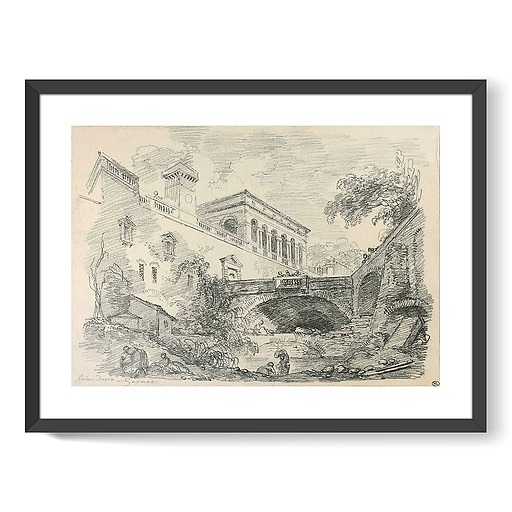 View of the Doria Palace (framed art prints)