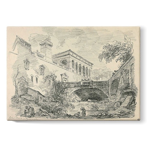 View of the Doria Palace (stretched canvas)
